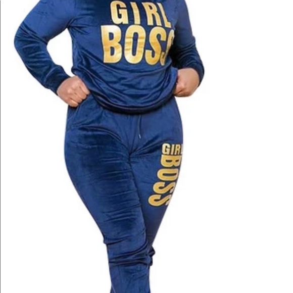 Pants - Plus size 2 piece active wear suits